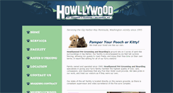 Desktop Screenshot of howllywoodpetgrooming.com
